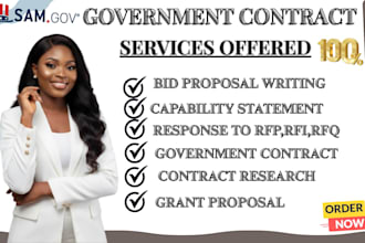 contract research secure government contract rfp,rfq,rfi bid proposal, grant