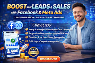 setup your facebook lead generation ad and meta sales ads campaigns efficiently