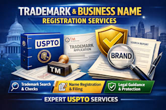 filing trademark registration for your brand name logo in USA attorney uspto