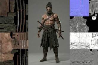 model 3d realistic character 3d metahuman game character 3d model for 3d game