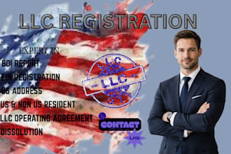 register US llc, llc dissolve, ein for us boi report