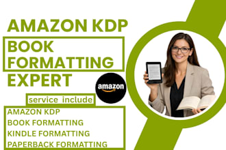 amazon KDP book formatting kindle ebook formatting kdp book editing