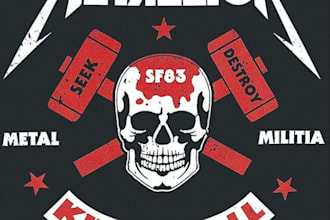 create a heavy metal logo for a supplement brand
