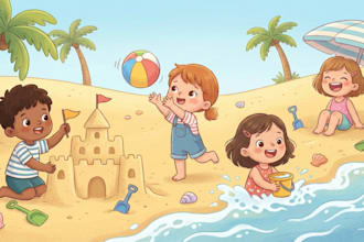children book illustration storybook illustration whimsical kids book cover art