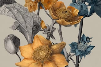 draw a botanical illustration