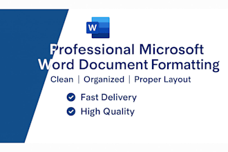 do microsoft word document formatting professionally