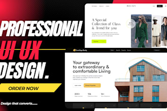 do figma website design, saas website, website ui UX design in figma