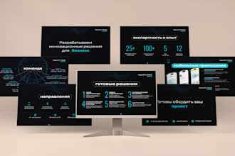 create modern presentation design