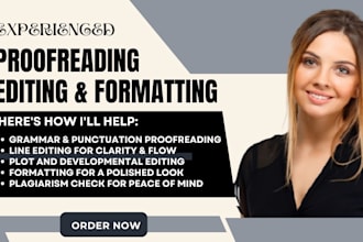 professionally develop and structurally edit your fiction book proofreading