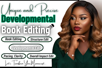be your developmental book editor fiction, nonfiction developmental book editing