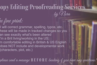 line edit your book