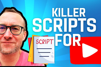 document script for youtube channel, movie script, short drama, script writer