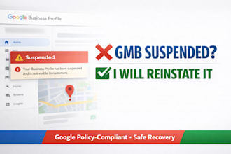 fix and reinstate suspended google business profile gmb profile suspension