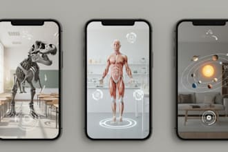 develop ar interactive experiences using unity arcore and arkit