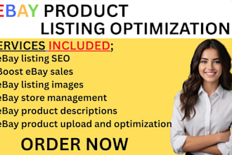 optimize your ebay product listings with titles descriptions and images ebay seo