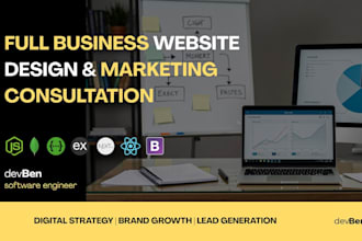 provide full business web design marketing consultation