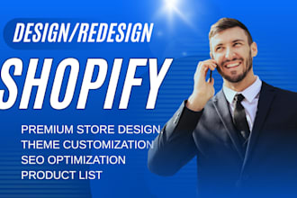 be your shopify expert web developer video creator  SEO expert