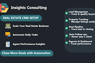 set up a custom real estate CRM for agents and brokers