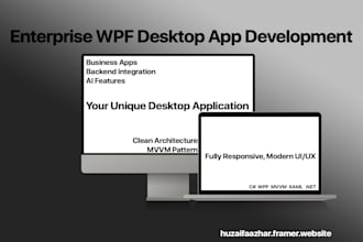 create modern desktop app using dotnet 9 wpf mvvm csharp xaml