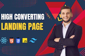 create a high converting landing page
