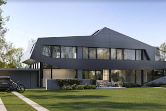 multi family modular home, incorporate basement into exist building, cgi duplex