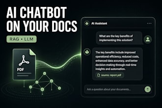 build a document chatbot, rag chatbot and ai agent for your website