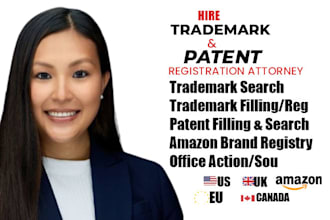 help with trademark registration USA, UK, eu or canada and search