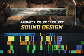 create sound design for any interactive media