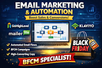 do gohighlevel automation mailer lite emailmarketing klaviyo bfcm email campaign