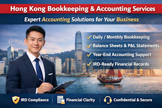 perform hong kong bookkeeping and accounting