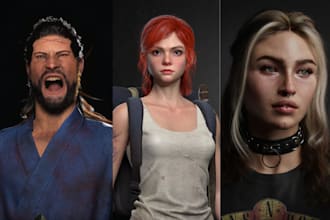 ue5 3d realistic character likeness 3d model game ready hero fantasy character