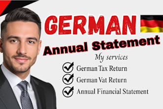 german annual vat return, annual financial statement, annual vat filing