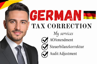 german restatement of financial statement, steuerbilanzkorrektur, hgb correction