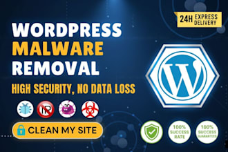 clean wordpress malware and repair hacked website