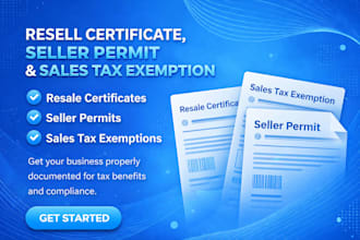 do resale certificate, seller permit, sales tax exemption