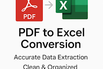 pdf to excel conversion