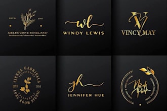 design a modern feminine fashion or cosmetic logo