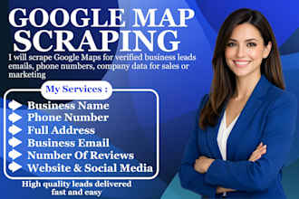 provide roofing leads, restaurant email list, dentist leads, google map scraping