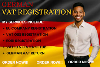 handle german vat id, oss, eori and compliance for non eu businesses