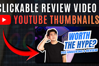 design a clickable youtube thumbnail that stands out
