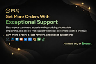 be your reliable customer service and support agent
