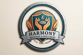 draw professional and specially massage logo design
