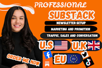do viral promotion to your substack article, substack page and link promotion