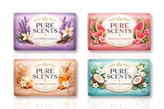 design creative soap labels and packaging boxes