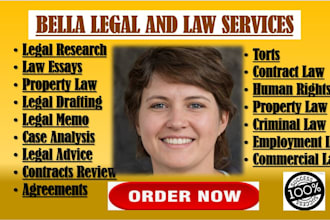 do legal research, law,essay, sociology and political science, memo