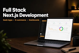 build a full stack saas web app with nextjs