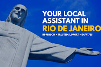 handle in person tasks for you in rio de janeiro