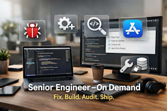 work as a senior ios engineer on your app or internal tools