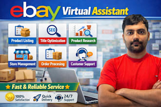 be your professional ebay virtual assistant