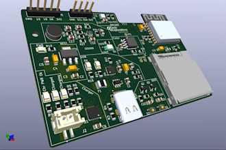 design professional iot pcb hardware with esp32, nordic nrf, lora,wifi, ble, can